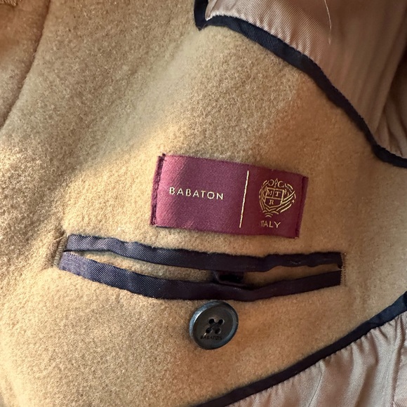 Aritzia Babaton Brown Coat with hood - Picture 2 of 5